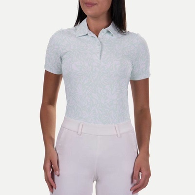 Kjus Dámska polokošeľa Enya Printed Polo S/S zelená