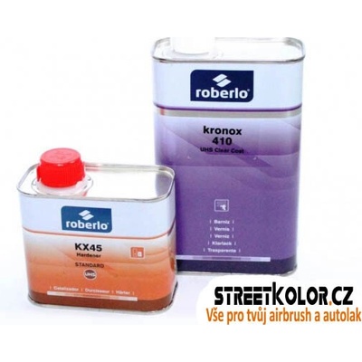 UHS LAK ROBERLO KRONOX 510 Extra vysoký lesk 2: 1, 1 litr laku + 0,5l tužidla