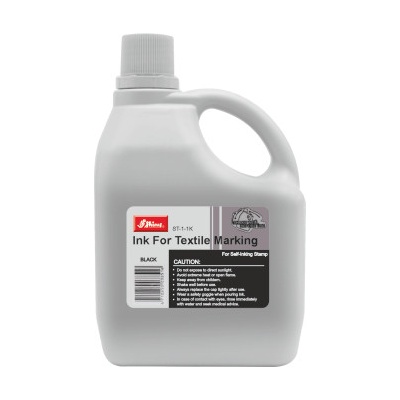 Shiny Razítková barva ST-1 na textil černá 1 000 ml