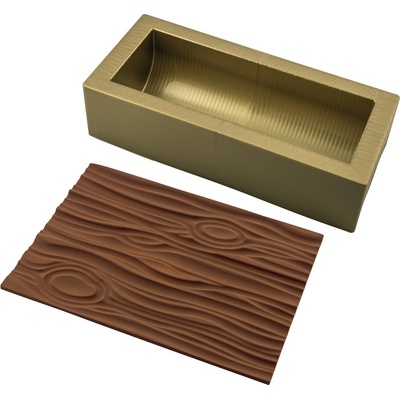Silikomart Форма за торти Magic Wood Kit с текстурирана подложка за декорация (25.057.99.0065)