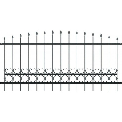 Kovové plotové pole PLP34 š. 2000 x v. 1200 mm