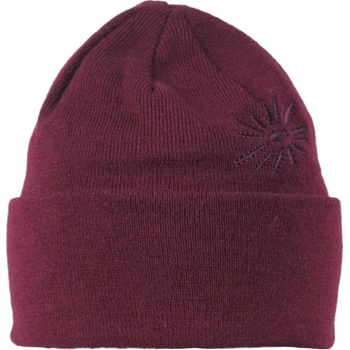 Skhoop zimní pletená čepice beanie ruby red