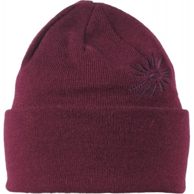 Skhoop zimní pletená čepice beanie ruby red