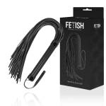 Fetish submissive Камшик от веган кожа черен fetish submissive 28 см