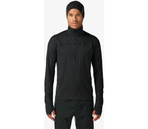 Mikina na zips Rossignol Half Zip First Layer black