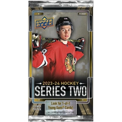 Upper Deck 2023-2024 NHL Series Two Hobby balíček