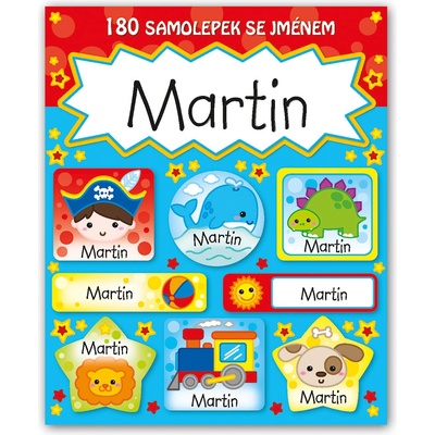 ARGUS Veselé nálepky samolepky s menom Martin