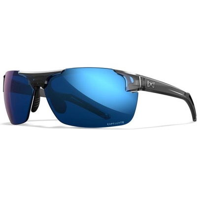 Wiley X Слънчеви очила Wiley X Prime Captivate Поляризирано синьо огледало, gloss crystal grey (ACPRM09)