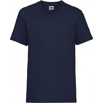 Fruit of the Loom dívčí tričko Valueweight námořní modrá