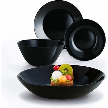 Luminarc СЕРВИЗ ЗА ХРАНЕНЕ АРКОПАЛ ЗЕЛИЕ 19Ч. ЧЕРНО (19004)