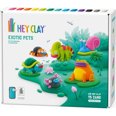 HEY CLAY Exotická zvířata