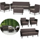 Keter Salemo 3 Seater Set cappuccino