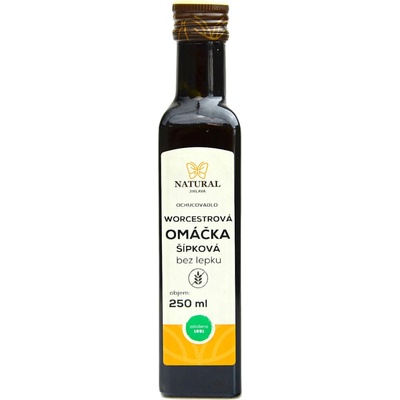 Natural Jihlava Worcestrová omáčka ŠÍPKA BZL 250 ml