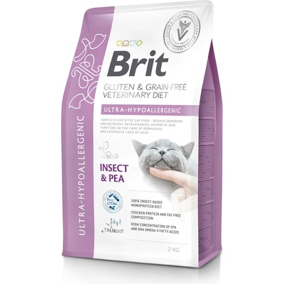 Brit Veterinary Diet Cat Grain Free Ultra hypoallergenic 2 kg