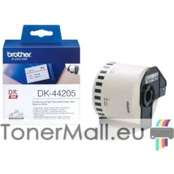 Image 1 of Brother White Removable Paper Tape Brother DK-44205