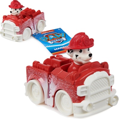 PAW Patrol Marshall snehový hasičský voz 7 cm