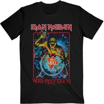 Iron Maiden Риза World Piece Tour '84 V. 1. Unisex Black M (IMTEE122MB02)