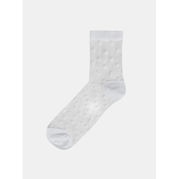 Bellinda Бели дамски копринени чорапи на точки Bellinda TRENDY SOCKS Bellinda | Byal | ЖЕНИ | 35-38