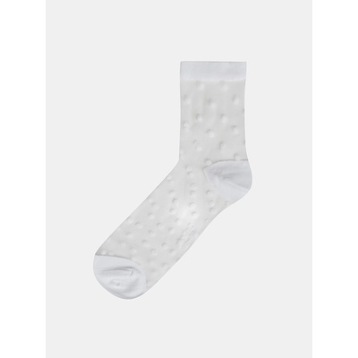 Bellinda Бели дамски копринени чорапи на точки Bellinda TRENDY SOCKS Bellinda | Byal | ЖЕНИ | 35-38