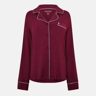 Jack Wills Пижама Jack Wills Women's JW Modal Long Sleeve Pyjama Set - Wine