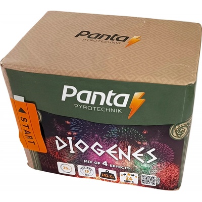Ohňostroj ový kompakt 24 ran 19 mm Diogenes