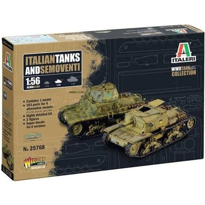 Italeri Italian tanks and semoventi 1:56