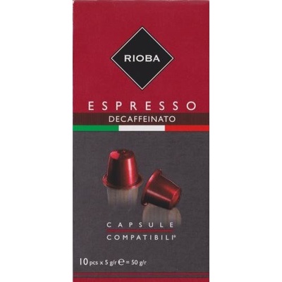 Rioba Espresso Decaffeinato 11 ks