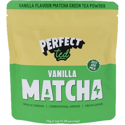 PerfectTed | Ванильный чай матча - 75 g матча на прах