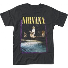 Nirvana tričko Stage Jump čierne