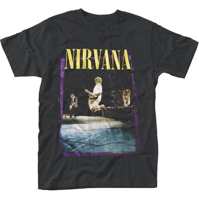 Nirvana tričko Stage Jump čierne