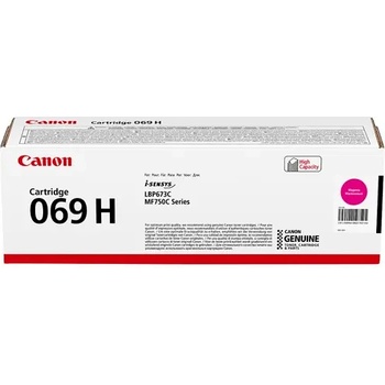 Canon КАСЕТА ЗА CANON i-SENSYS LBP 673 series/i-SENSYS MF 752/754 Series - Magenta - CRG-069HM (CRG069HM) - PN 5096C002AA (101CANCRG069MH)