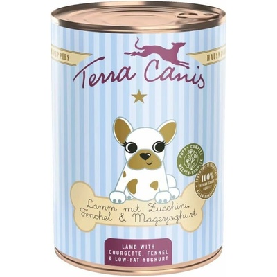 Terra Canis Puppy Lamb with courgette fennel & low fat yogurt 400 g