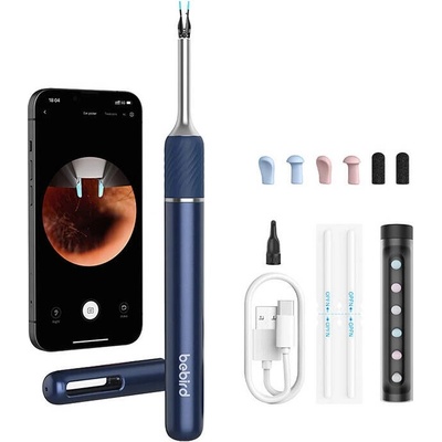 Bebird Note 5 SMART Visual Ear-Clean Rod modrá