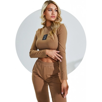 LALAVOOM Crop Unique Brown