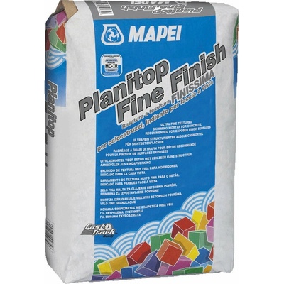 MAPEI Planitop Fine Finish vyhlazovací malta pro vyrovnání betonových povrchů 20 kg Šedá – Sleviste.cz