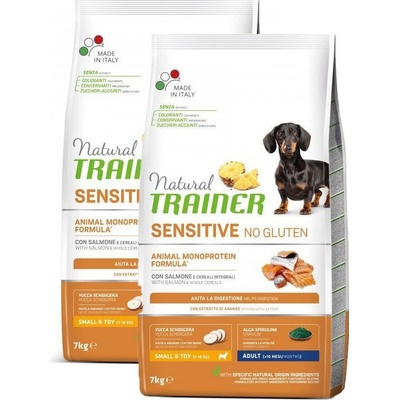Trainer Natural Sensitive No gluten Adult M/M jehněčí 12 kg