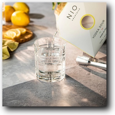 NIO Cocktails Vodka Sour 22% 0,1 l (kazeta)