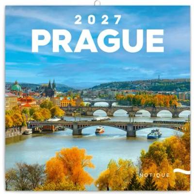 NOTIQUE Poznámkový Praha 20 x 20 cm 2027