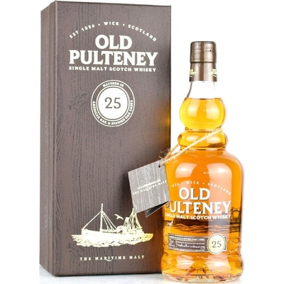 Old Pulteney 25y 46% 0,7 l (kazeta)