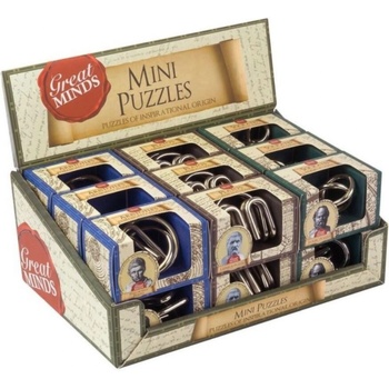 Professor Puzzle Метален логически пъзел Professor Puzzle - Great Minds, асортимент (GM1169)