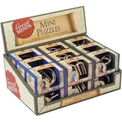 Professor Puzzle Метален логически пъзел Professor Puzzle - Great Minds, асортимент (GM1169)