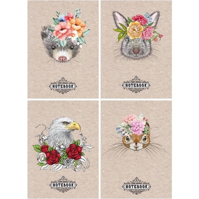 Тетрадка Bourgeois A5 64л гъвкави к. каре (A5 64)