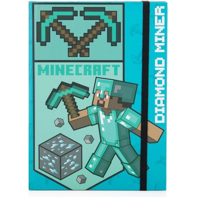 Pyramid International Тефтер Pyramid Games: Minecraft - Diamond Miner, формат A5 (SR74722)