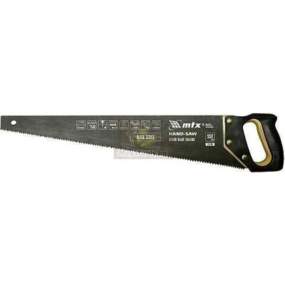 MTX Трион за дърво Black Series, 550mm, 3D-зъби, незал. покритие, MTX 235799