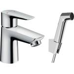 Hansgrohe Talis E - Смесител за умивалник с ръчен душ „Bidette, хром 71729000 (71729000)