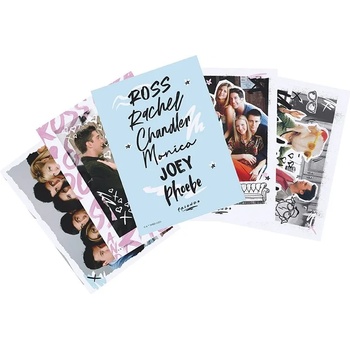 Image 1 of ABY style Пощенска картичка серия Friends - Приятели 5 бр