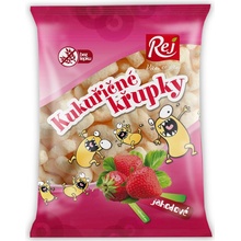 Rej Kukuřičné křupky jahodové 90 g