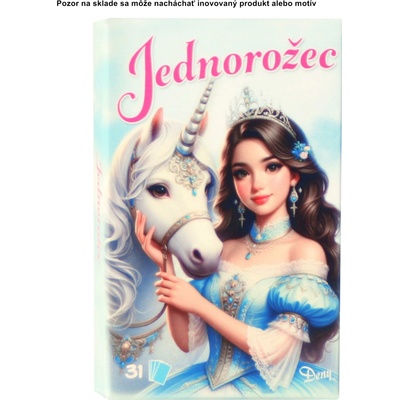 CreativeToys Karty Čierny Peter Jednorožec