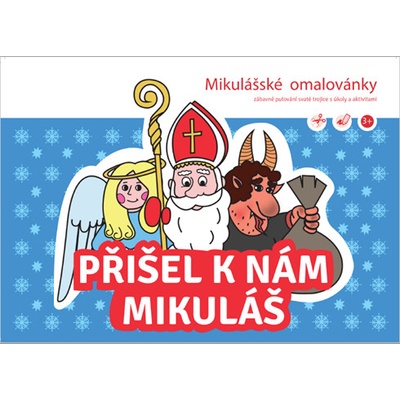 Mikulášské omalovánky Přišel k nám Mikuláš