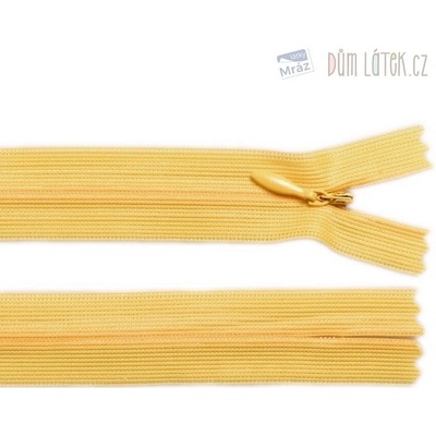 Zips skrytý nedeliteľný, dĺžka 20 cm